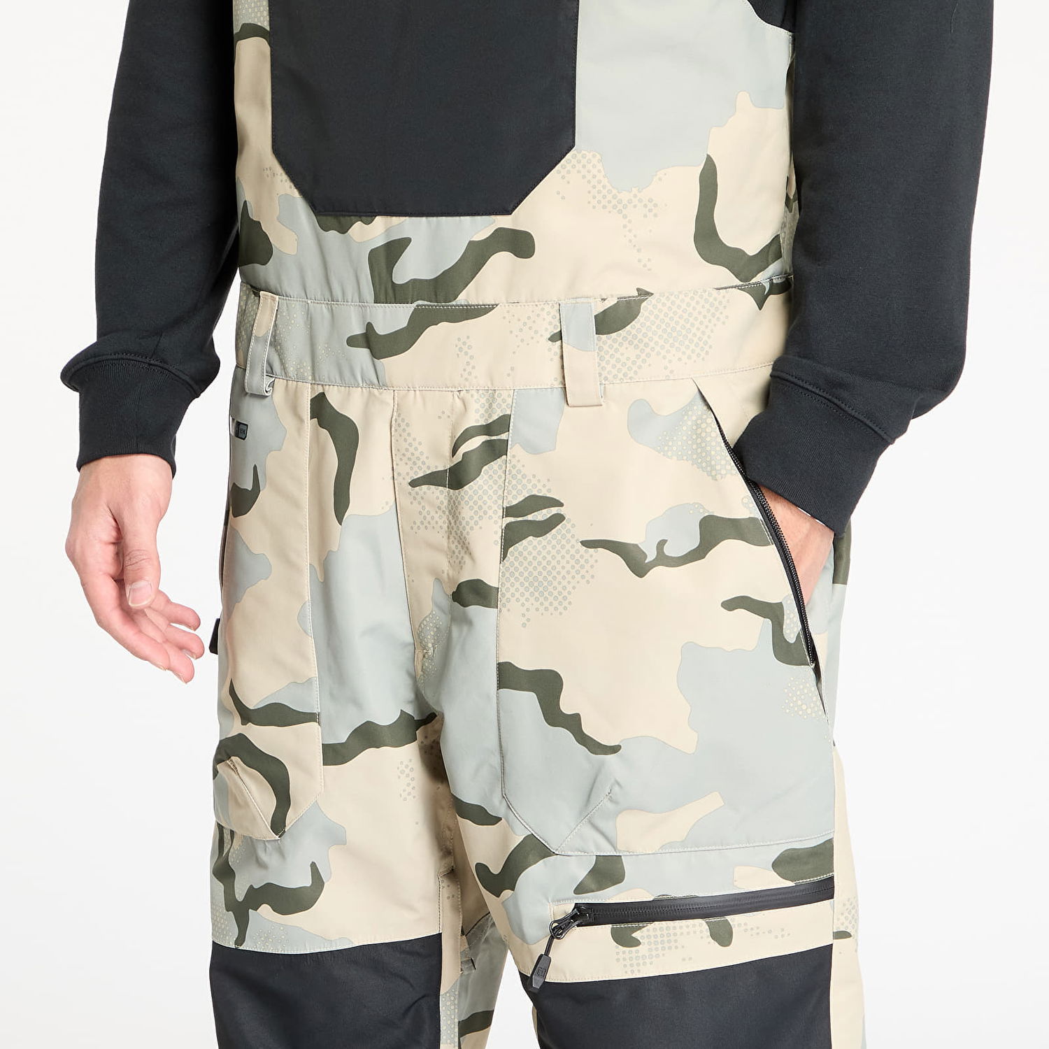 Overal Horsefeathers Horsefeathers Transfer Snowboard Bib Pants Béžová | OM323D, 1