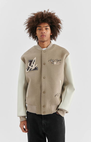 Bunda AXEL ARIGATO Wes Varsity Jacket Béžová | A2178002, 7