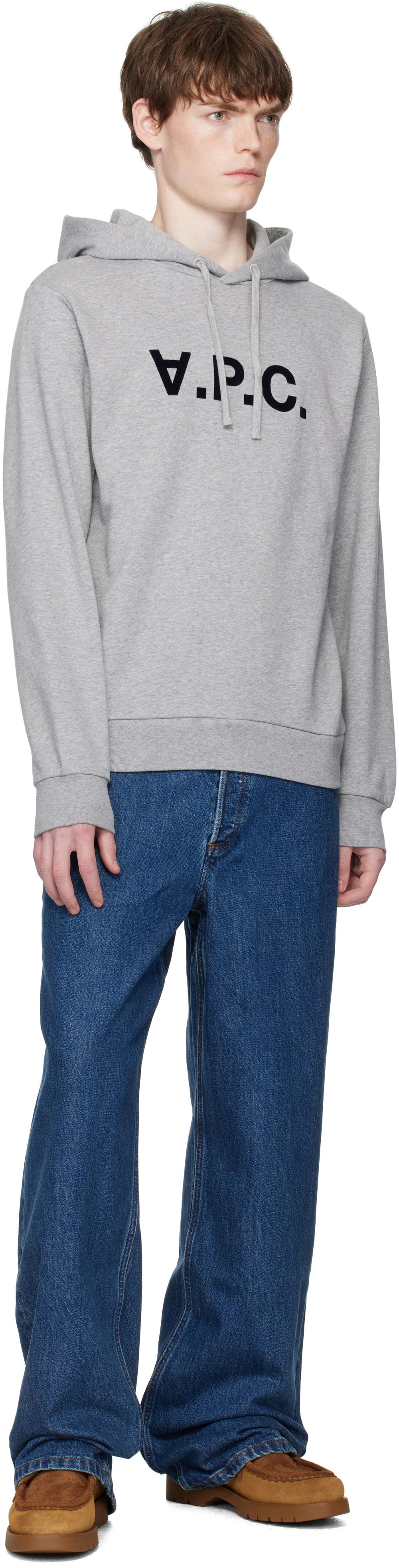 Khaki Standard Grand 'V.P.C.' Hoodie