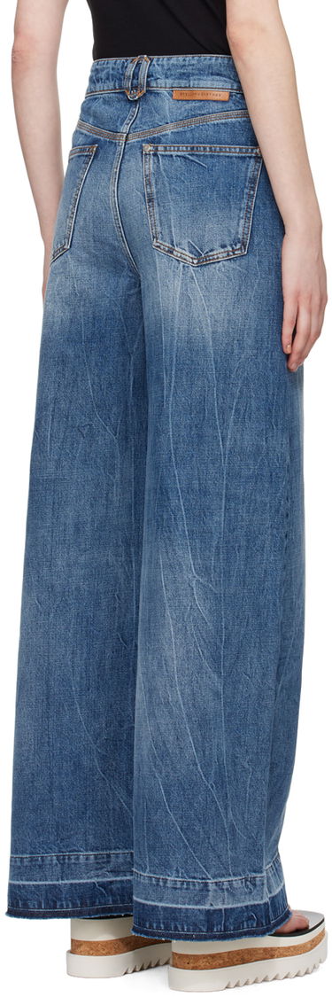 Džínsy Stella McCartney Stella McCartney Slouchy Flared Jeans Modrá | 6D02743SPH69, 2