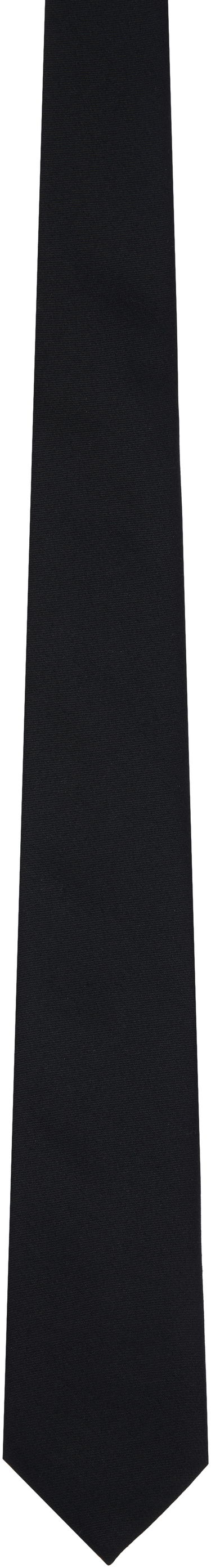 Opasok Valentino Valentino Garavani Wool & Silk Valentie Tie Čierna | 6Y2EV194ZFD, 0