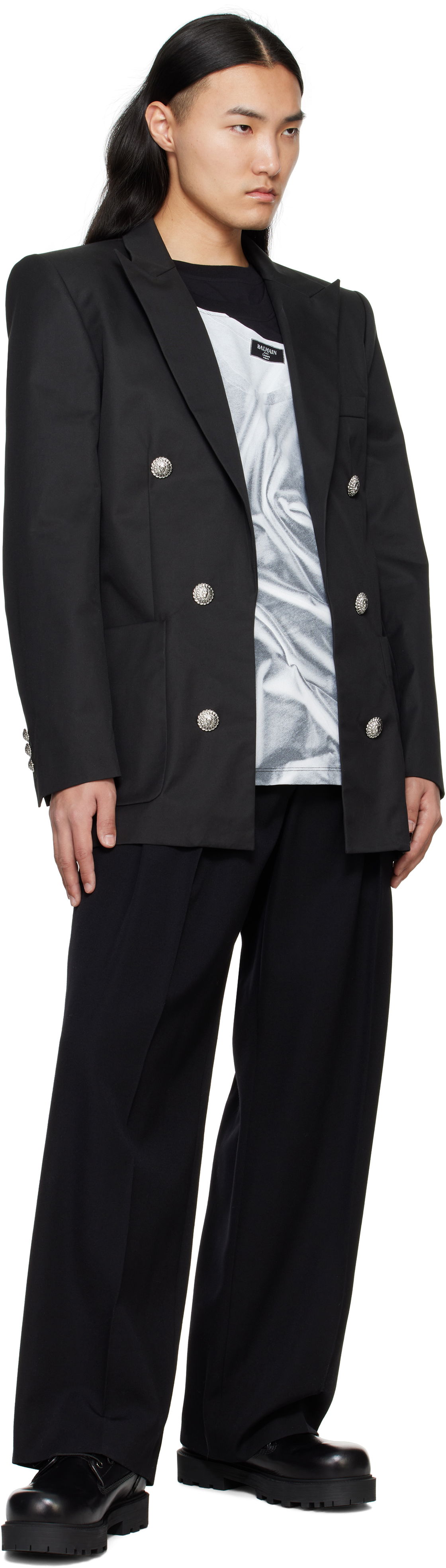 Balmain Six-Button Blazer