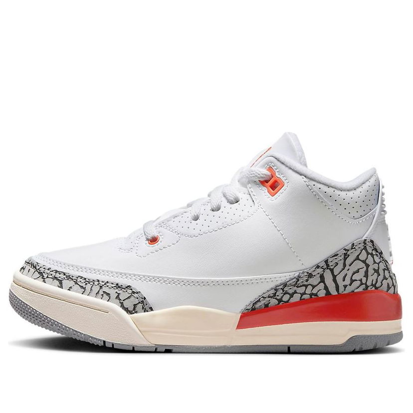 Tenisky a topánky Jordan Air Jordan 3 Retro 'Georgia Peach' Biela | FQ9174-121