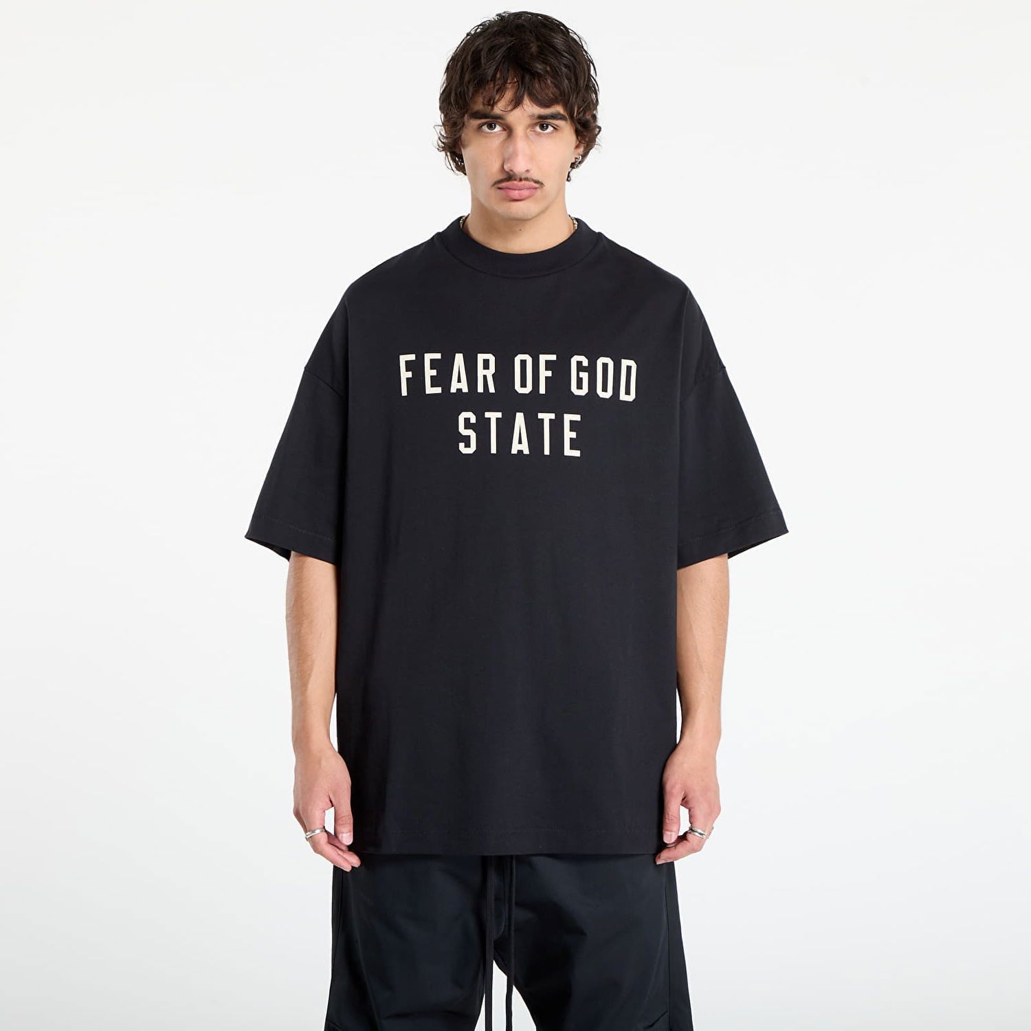 Tričko Fear of God Fear of God Essentials 90's Short Sleeve T-Shirt Čierna | 125SP254470F-861, 0