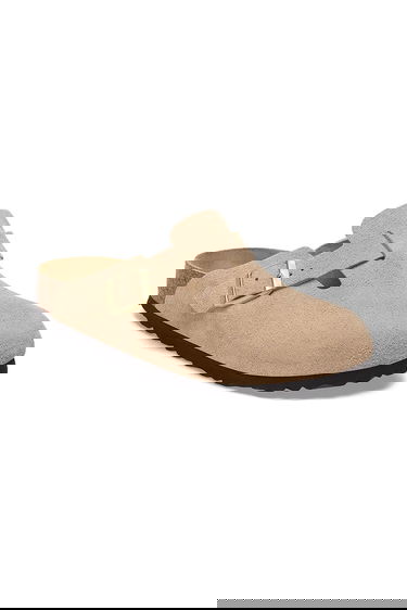 Tenisky a topánky Birkenstock Birkenstock Boston Suede Clogs Béžová | 1030883, 1
