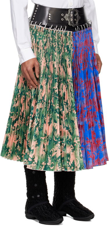 Sukňa Chopova Lowena Chopova Lowena Mosey Carabiner Pleated Midi Skirt Rôznofarebný | 3247, 1