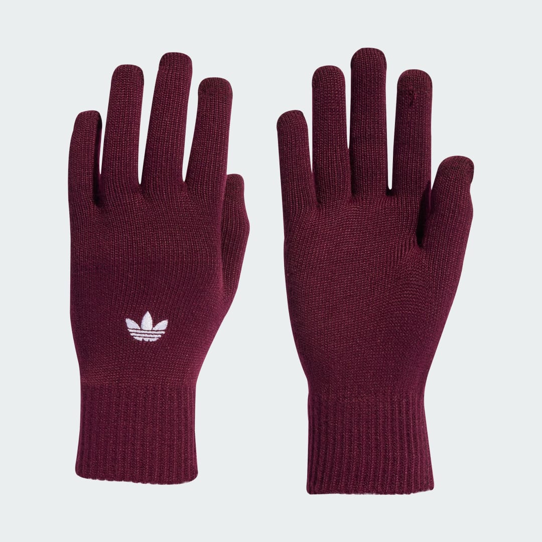 Rukavice adidas Performance Adicolor Smartphone Gloves Vínová | JZ5014, 0