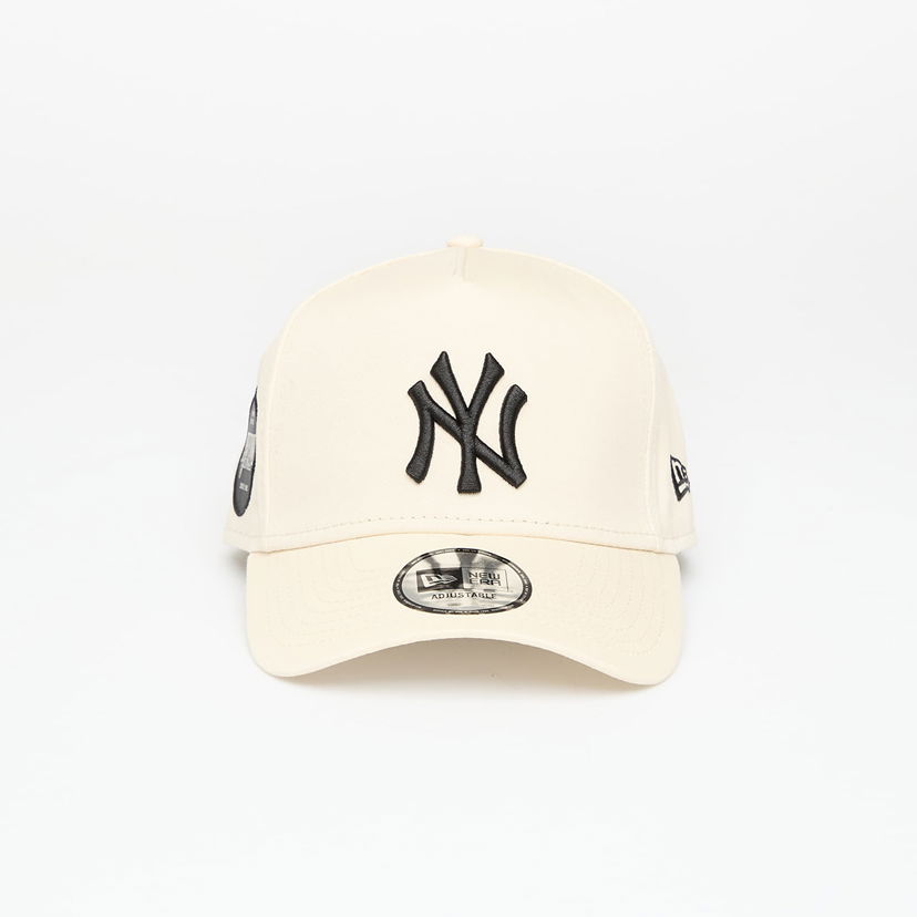 Šiltovka New Era New York Yankees MLB Sidepatch 9FORTY E-Frame Adjustable Cap Béžová | 60758969