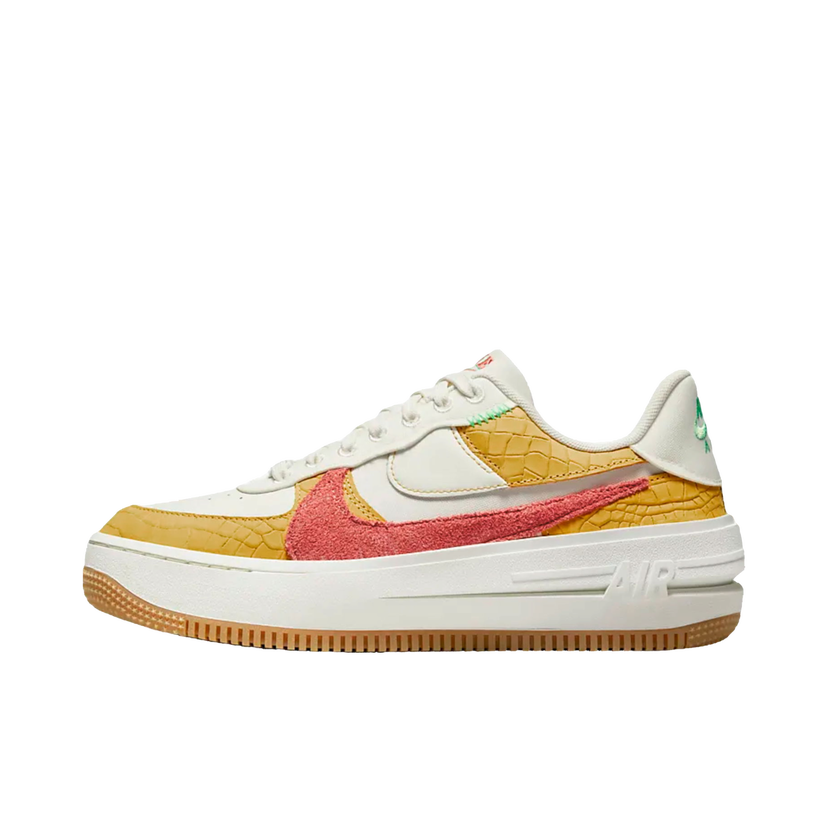 Tenisky a topánky Nike Air Force 1 PLT.AF.ORM Sail Yellow Ocher W Béžová | DX3209-133