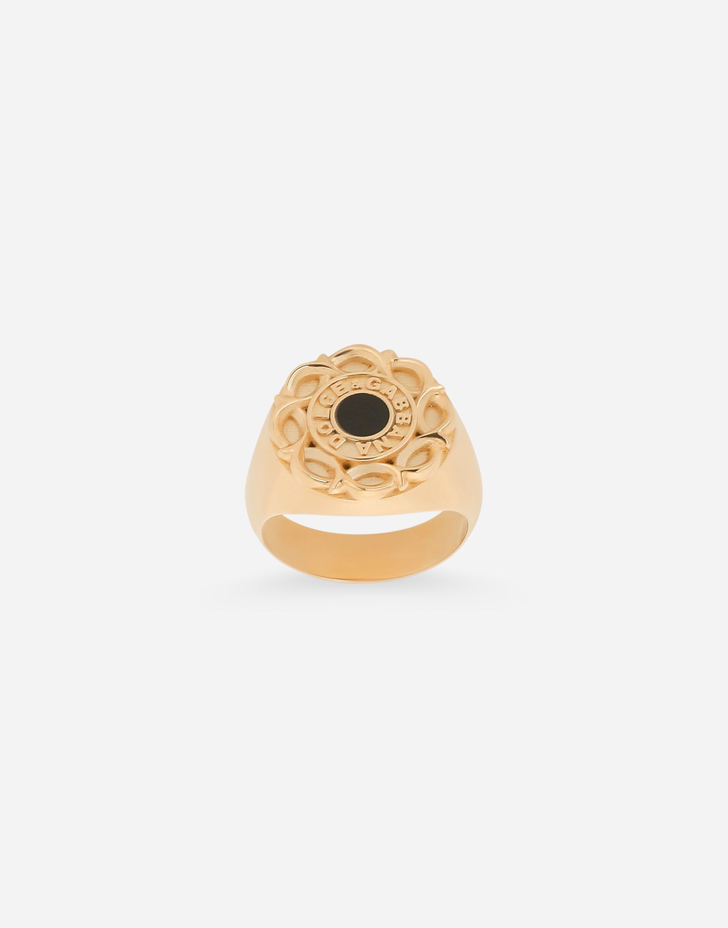 Prsteň Dolce & Gabbana Dolce & Gabbana Floral Enameled Ring Metalická | WRQ5S3W1111ZOO00, 0