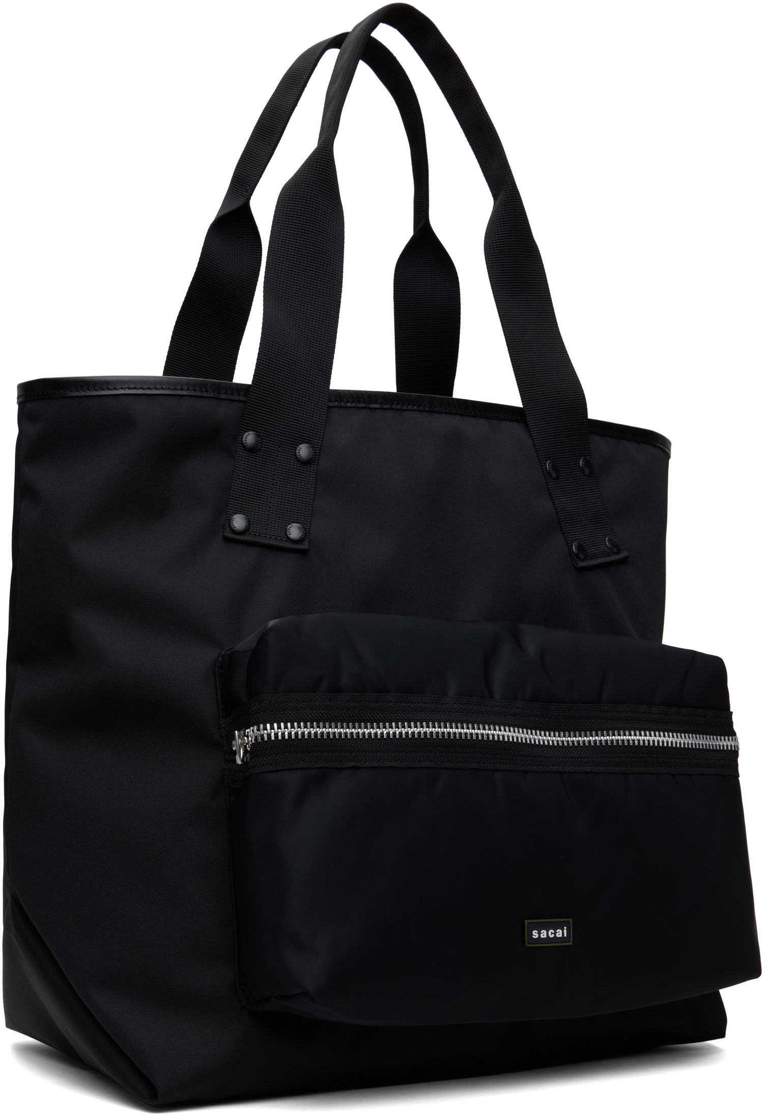 Tote bag sacai Sacai Pocket Large Tote Čierna | 25-0934S, 1
