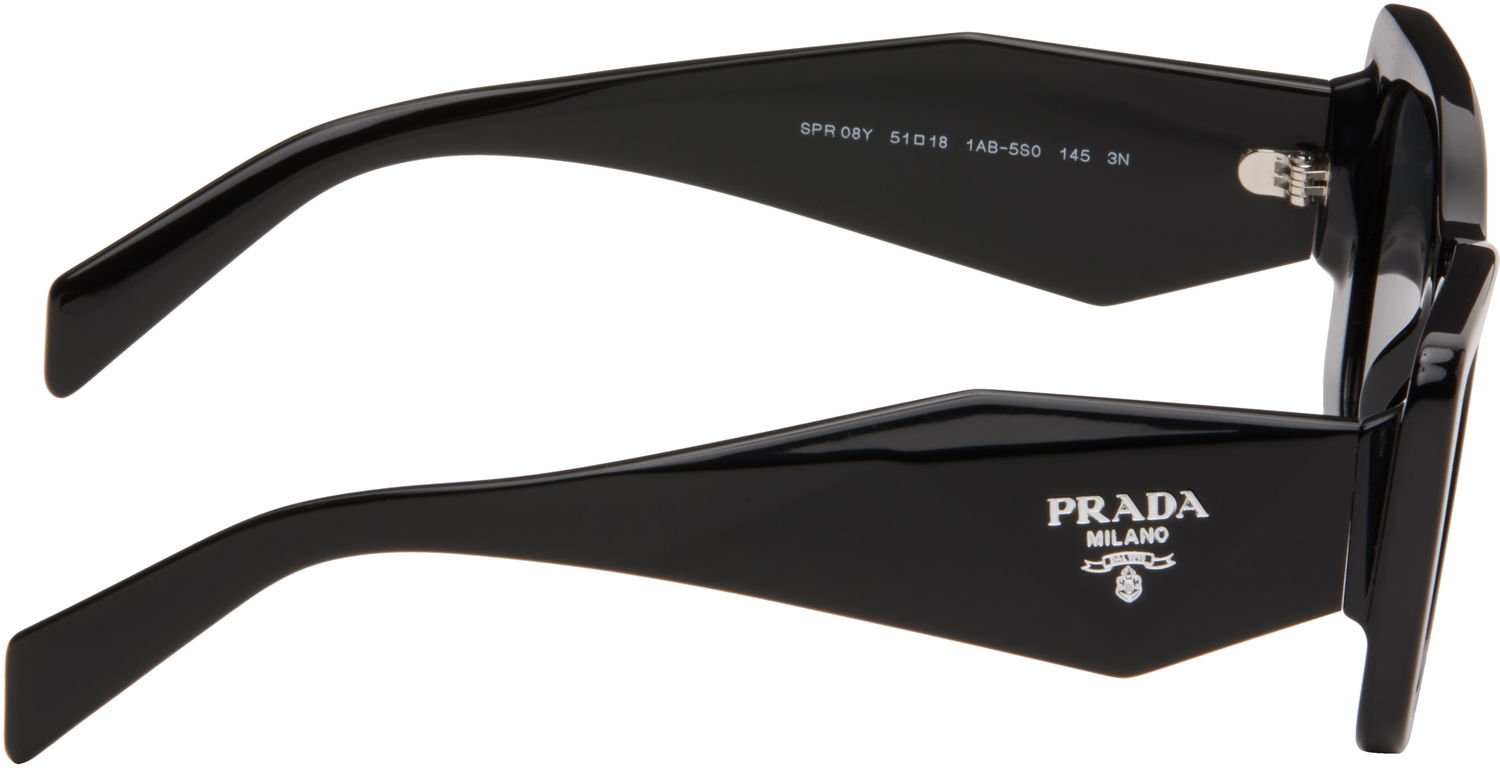 Slnečné okuliare Prada Thick Cat Eye Acetate Sunglasses Čierna | 0PR 08YS 8056597517430, 1