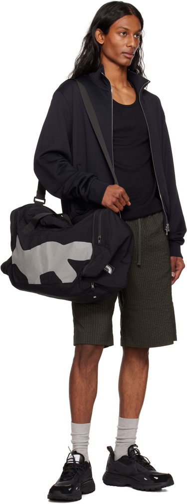Cestovná taška MAISON KITSUNÉ Maison Kitsuné Flash Fox Weekender Packable Duffle Bag Čierna | OM05175WQ4034, 4