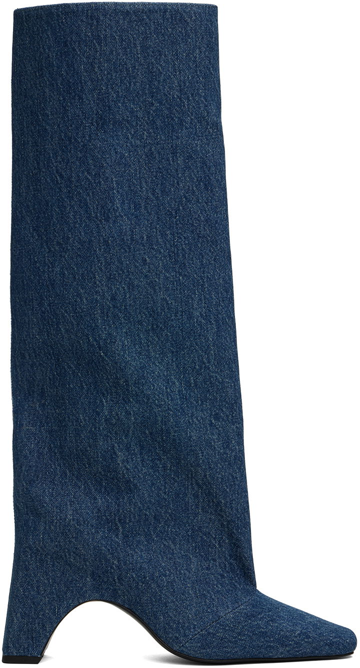 Tenisky a topánky Coperni Tall Denim Boots Modrá | COPSH03252, 0