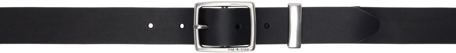 Opasok rag & bone Rag & Bone X Boyfriend Leather Belt Čierna | WJW25SB1035LE35, 0