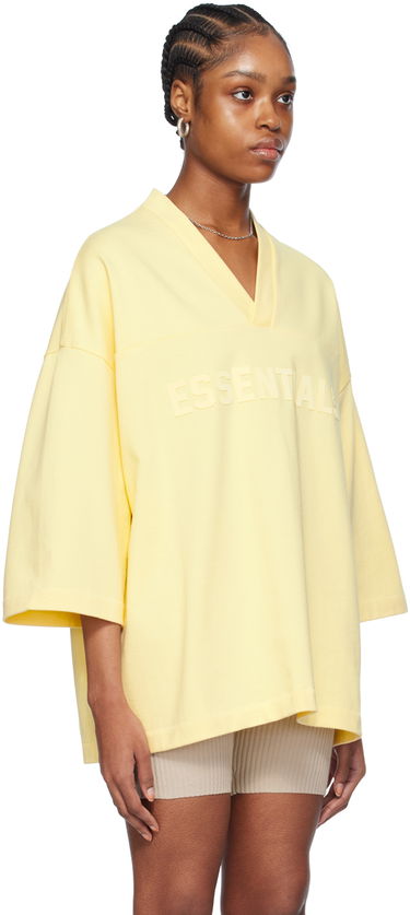 Tričko Fear of God Essentials Football T-Shirt Žltá | 125SP244101F, 1