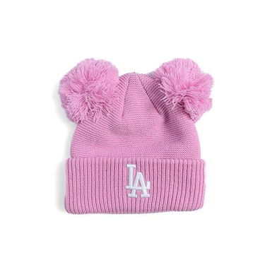 Kulicha New Era LA Dodgers Double Pom Beanie Ružová | 60565279, 0