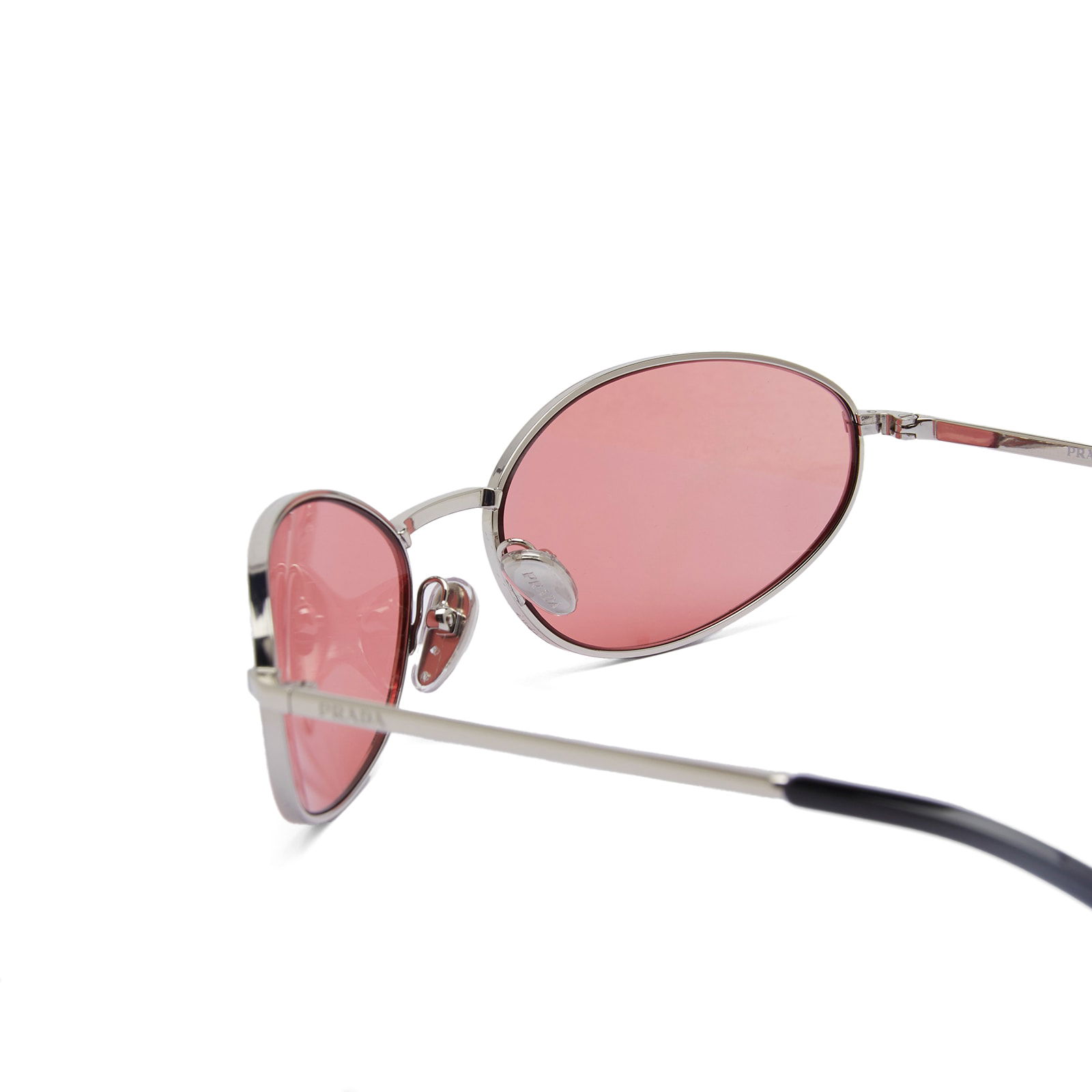 A59S Sunglasses in Silver/Pink