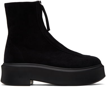 Oblečenie The Row The Row Zipped I Suede Boots Čierna | F1144-L25, 0