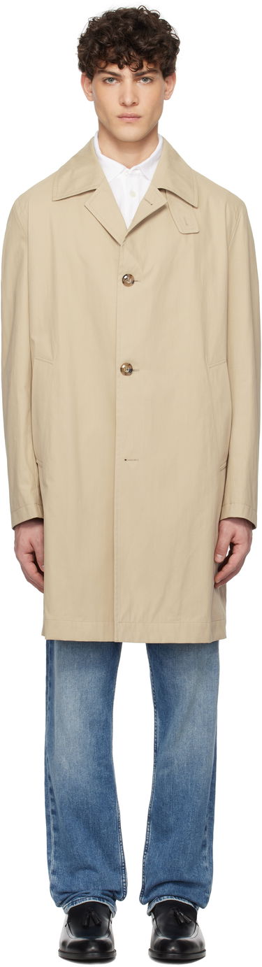 Trenčkot BOSS BOSS Classic-Fit Coat Béžová | 50540478, 0