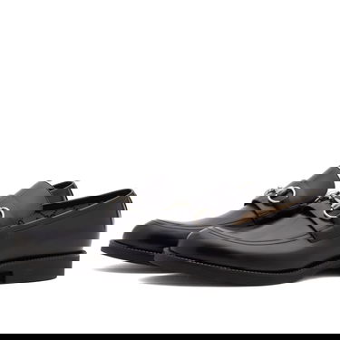 Tenisky a topánky Gucci Tempe Horsebit Leather Loafer with Rubber Sole, Size EU 39 Čierna | 812152-AAD7W-1000, 2