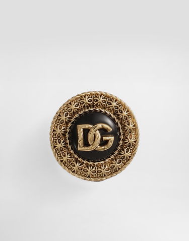 Náušnice Dolce & Gabbana Dolce & Gabbana Like A Virgin Gold-Tone & Resin Clip Earrings Metalická | WER6V1W1111ZOO00, 0