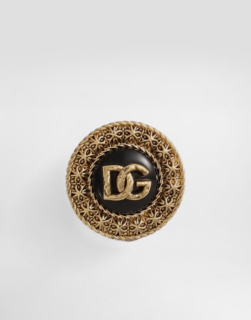 Náušnice Dolce & Gabbana Dolce & Gabbana Like A Virgin Gold-Tone & Resin Clip Earrings Metalická | WER6V1W1111ZOO00