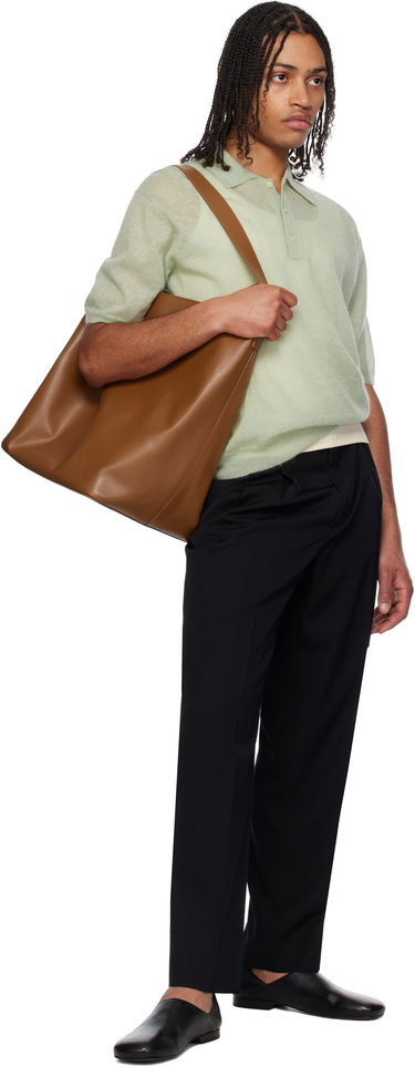 Tote bag AURALEE AURALEE AETA Edition Big Leather Tote Hnedá | A25SB01AE-M, 3