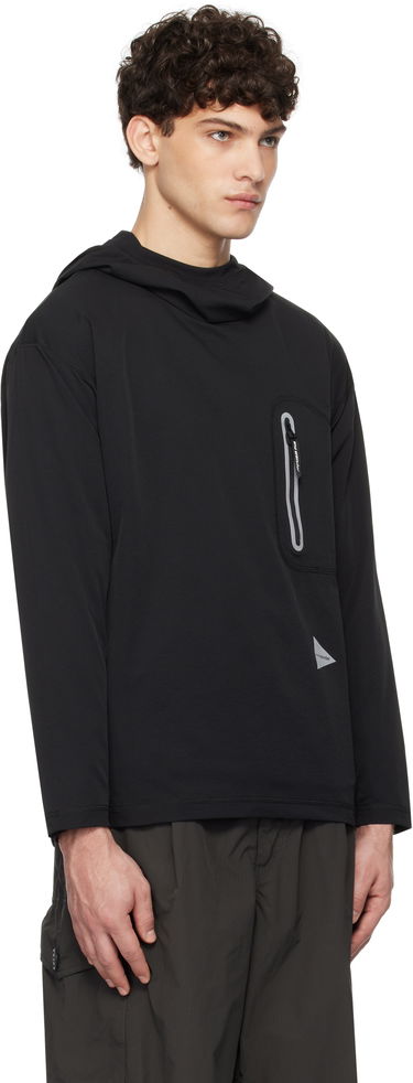 Mikina and wander Hybrid Warm Pocket Hoodie Čierna | 5744284164, 1