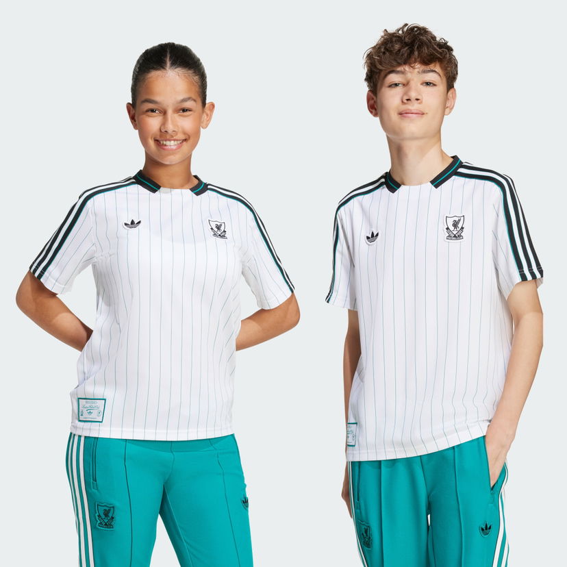 Dres adidas Performance Liverpool FC Terrace Icons Kids Biela | KA5580