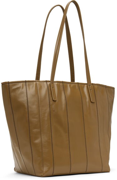 Tote bag BY FAR BY FAR Club Leather Tote Hnedá | MWBTT001LL031BR044PA, 2