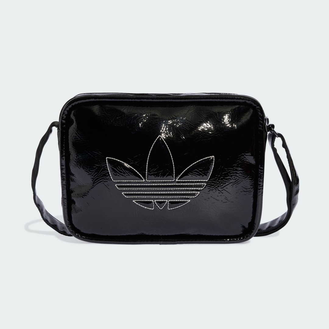 Taška cez rameno adidas Performance Adicolor Premium Airliner Organizer Bag Čierna | JD5558, 0