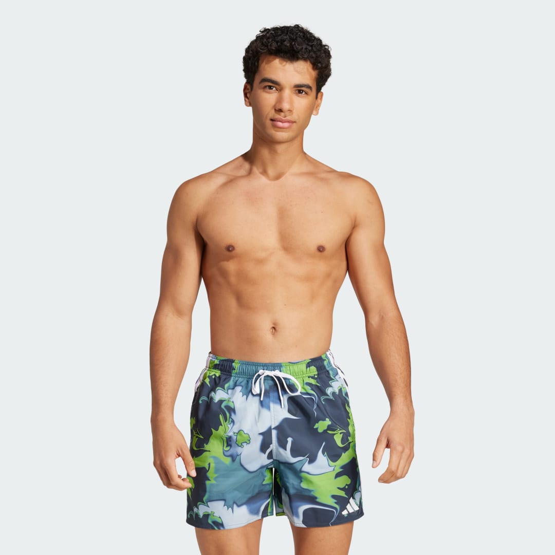 Plavky adidas Performance 5-Inch Swim Shorts Zelené | JD4243, 0