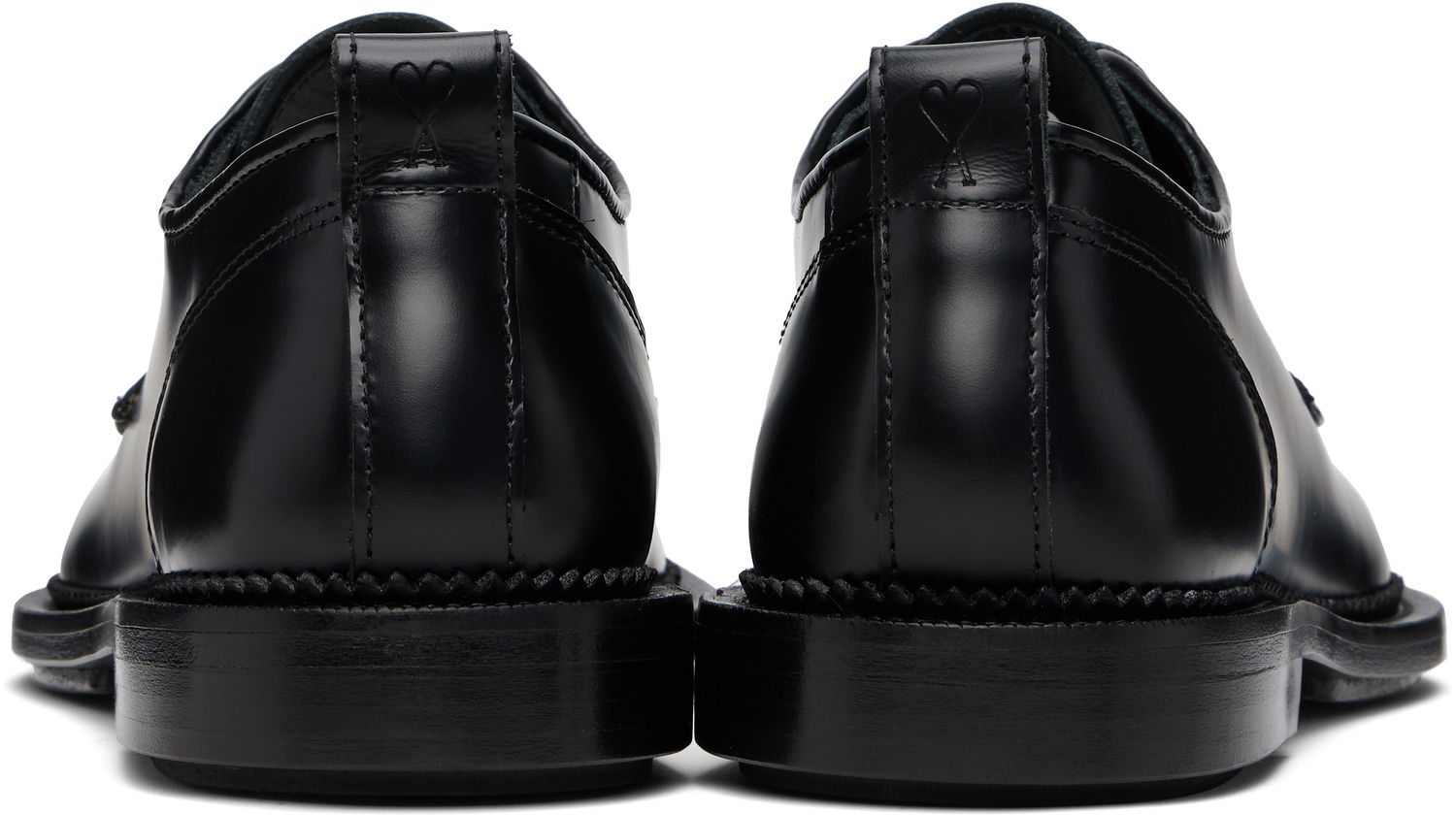 Košeľa AMI AMI Paris Anatomical Toe Derbys Čierna | HSV025.AL0097, 1