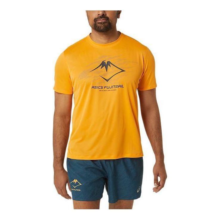 Tričko Asics Fujitrail Logo Graphic Running T-Shirt Žltá | 2011C981-800, 0