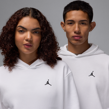 Mikina Jordan Jordan Brooklyn Fleece Hoodie Biela | FV7281-100, 4