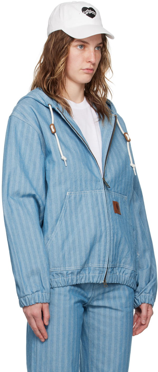 Bunda Carhartt WIP Menard Jacket Modrá | I033574-0102, 1