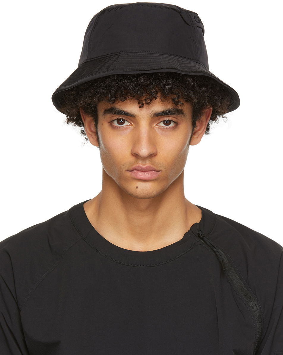 Klobúk C.P. Company Chrome Garment-Dyed Bucket Hat Čierna | 10CMAC190A-005434A, 0