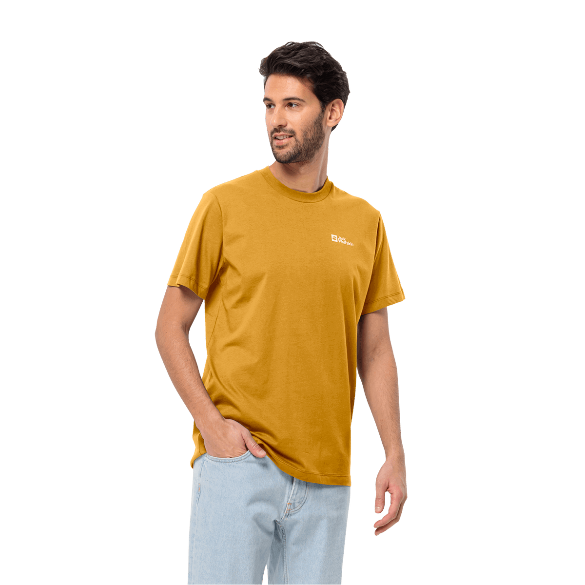 Tričko Jack Wolfskin T-Shirt Essential Žltá | 1808382-3430, 0