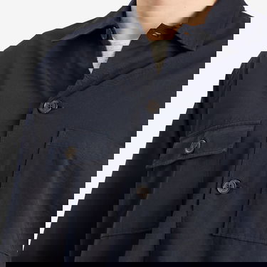 Košeľa Universal Works Universal Works Military Shirting Dockside Overshirt, Size Large Navy | P32051-NVY, 5