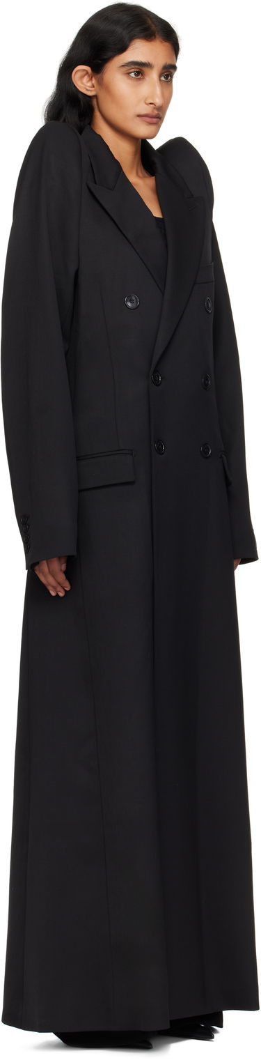 Kabáty VETEMENTS VETEMENTS Tight Shoulder Tailored Coat Čierna | UH76TC900B, 1