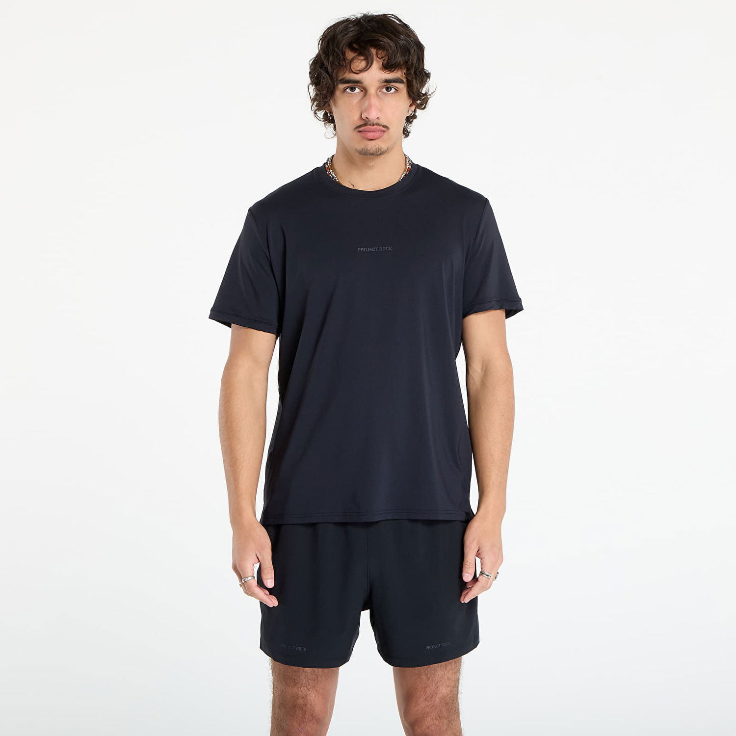 Tričko Under Armour Project Rock Iso-Chill Short Sleeve Tee Čierna | 6007149-001, 0