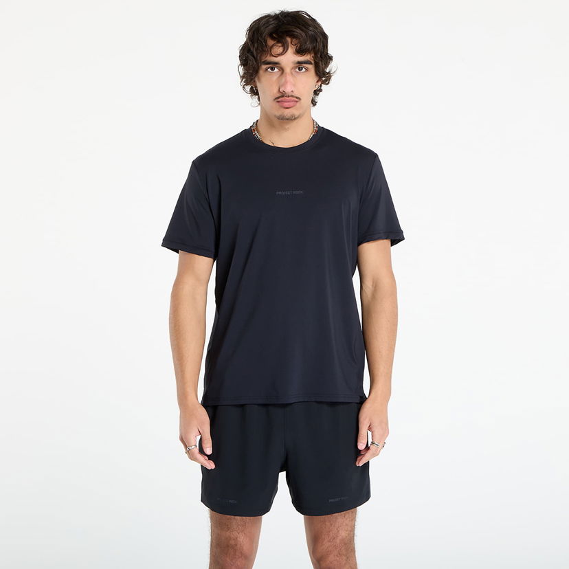 Tričko Under Armour Project Rock Iso-Chill Short Sleeve Tee Čierna | 6007149-001