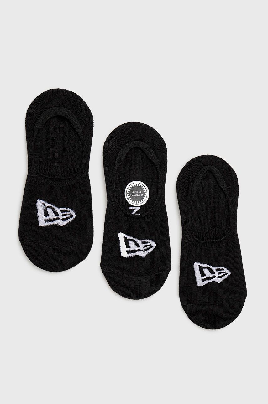 Ponožky New Era Flag Invisible Socks Čierna | 13113642, 0