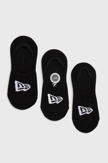 Ponožky New Era Flag Invisible Socks Čierna | 13113642, 0