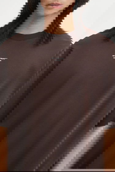 Tričko Drôle de Monsieur Drôle de Monsieur Le T-shirt Slogan Classique Tee Hnedá | I.TS202.CO002, 3
