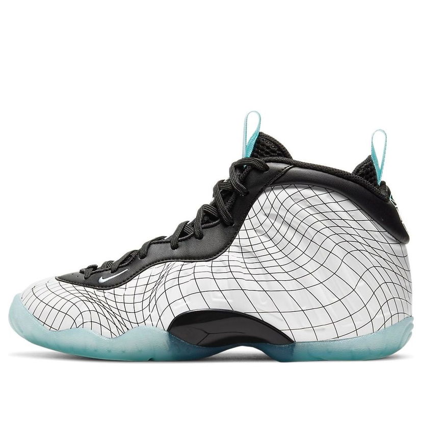 Tenisky a topánky Nike Little Posite One 'Warped Grid' Biela | CW1596-005