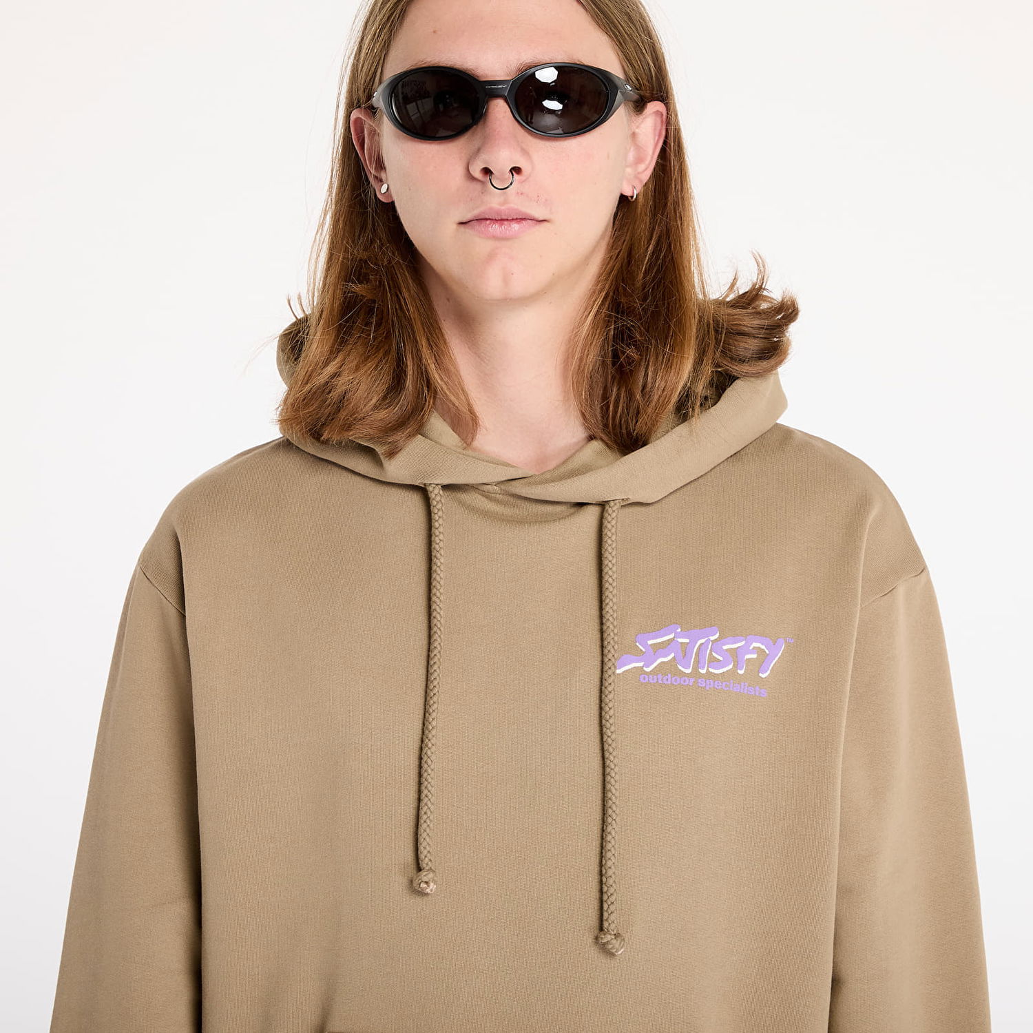 Mikina Satisfy SoftCell Hoodie Béžová | 5093-SFR-90S, 1