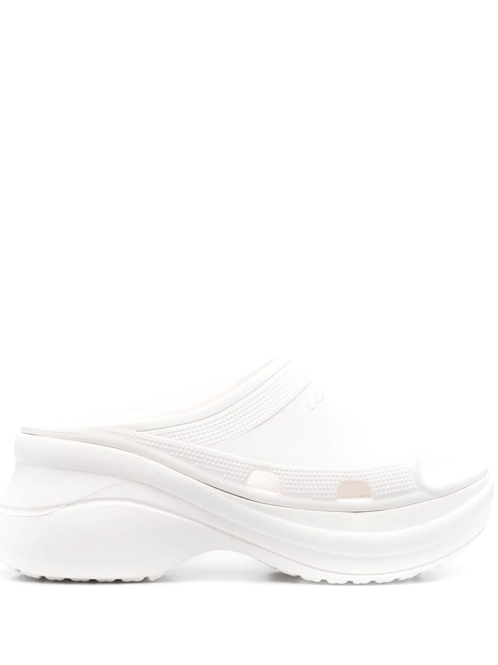Tenisky a topánky Balenciaga Crocs x Pool Slide Sandals White W Biela | 677389W1S8E9000, 0