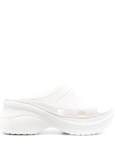 Tenisky a topánky Balenciaga Crocs x Pool Slide Sandals White W Biela | 677389W1S8E9000, 0